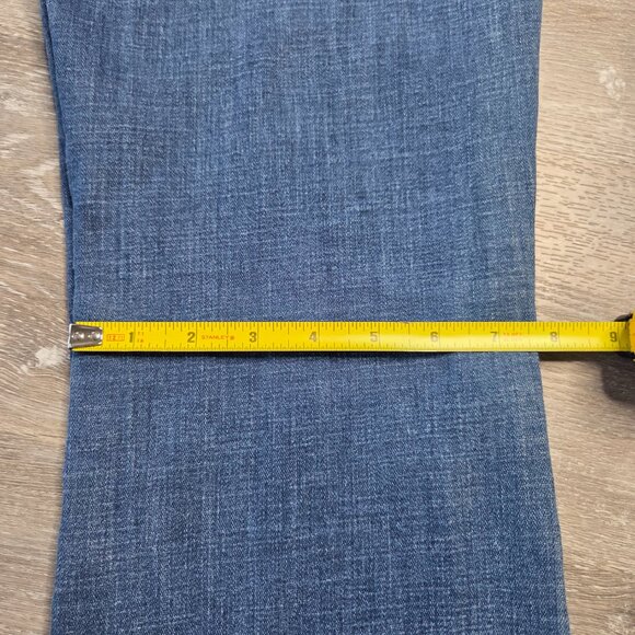 Women’s Levi’s Slimming Boot Cut Jeans – Dark Wash – Size 33x32 - Picture 6 of 13